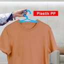 Kenmaster Gantungan Baju Warna Hanger H04 1 Set - 6 Pcs