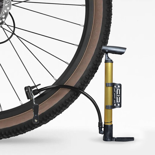 Kenmaster Pompa Sepeda Mini Aluminium KM-314A / Pompa Ban Sepeda / Pompa Balon / Pompa Mini / Air Pump