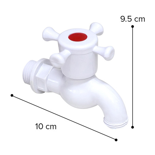 Kenmaster Kran Taman PVC KM-8012 Palang / Keran Taman PVC / Kran Tembok / Keran Tembok / Kran Air / Keran Air