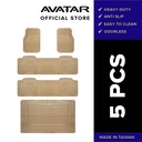 AVATAR Karpet Mobil / Alas Mobil / Keset Mobil - 6169 - 4 Baris 5 Pcs