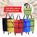 Tas Belanja Lipat Roda Serbaguna NM-107 / Trolly Shopping Bag - Warna