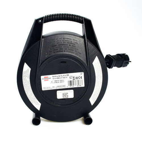 Brennenstuhl Kabel Roll 10 Meter Vario Line USB Charger - KBRL051 / Kabel Roll 3 Lubang / Colokan Listrik / Teriminal Listrik / Kabel Sambung / Colokan Sambung