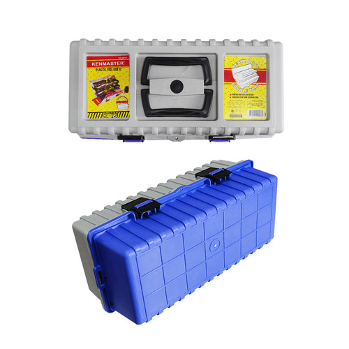 Kenmaster Tool Box Plastik 17 Inch / Toolbox Plastik / Tempat Penyimpanan Perkakas / Tempat Penyimpanan Multifungsi - Kotak Perkakas - Kotak Serbaguna - Kotak Peralatan