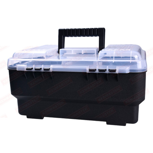 Kenmaster Tool Box Plastik B390 / Toolbox Plastik / Tempat Penyimpanan Perkakas / Tempat Penyimpanan Multifungsi - Kotak Perkakas - Kotak Serbaguna - Kotak Peralatan