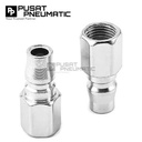 PF 20 Air Quick Release Joint Coupling Coupler Male Connector Compressor Drat Female 1/4" Inch Type PF20