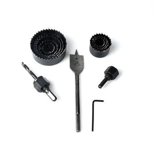 Hole Saw Kit 13 pcs NM-003 - Mata Bor Kayu Pelubang Pipa Mata Bor Kayu Mata Bor Set
