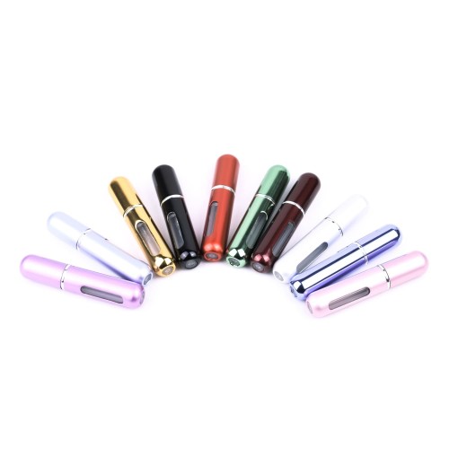 Botol Parfum 5 ML Bottle Spray Mini / Botol Parfum Refill / Botol Parfum Mini - Aluminium