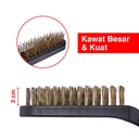 Xander Sikat Kawat XD-1189 Baja Kuningan Uk Besar