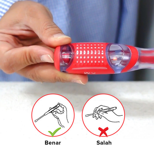 Kenmaster Obeng Tespen KM059 - Tespen Deteksi Kabel Obeng Tes Pen Listrik Obeng Tespen Listrik Obeng Testpen Listrik Serbaguna