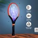 Kenmaster Raket Nyamuk + Senter UV / Raket Serangga / Raket Lalat - Pembasmi Serangga - Mosquito Killer