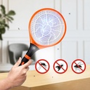 Kenmaster Raket Nyamuk plus Senter LED KM 559 / Raket Serangga / Raket Lalat - Pembasmi Serangga - Mosquito Killer