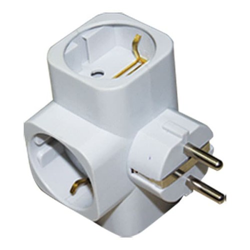 Kenmaster Steker 203B / Steker Cabang Colokan Listrik / Colokan Saklar