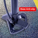 Kenmaster Pompa Sepeda Hitam KM-5435 Besi / Pompa Ban Sepeda Motor / Pompa Balon / Pompa Motor / Pompa Mobil / Air Pump