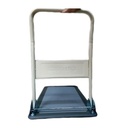 Kenmaster Hand Truck 150 / 300 KG Besi Roda Nylon - Troli Barang - Troli Lipat Dorong Biru / Dorongan Barang