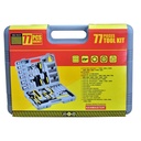 Kenmaster Tool Kit Set 77 pcs - GREY / Kunci Sok Set / Kunci Peralatan / Toolkit Set / Tool Kit Perkakas / Tool Box / Toolbox - Kotak Peralatan