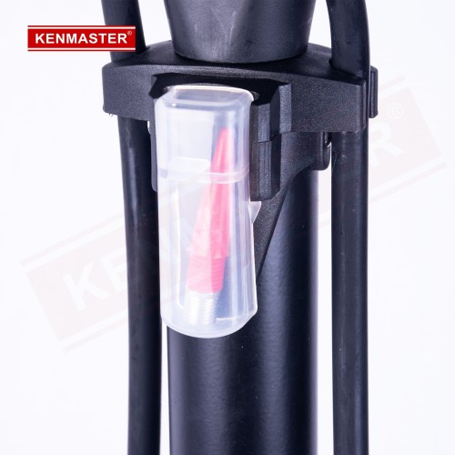 Kenmaster Pompa Sepeda Hitam KM-5435 Besi / Pompa Ban Sepeda Motor / Pompa Balon / Pompa Motor / Pompa Mobil / Air Pump