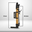 Kenmaster Pompa Sepeda Mini Aluminium KM-314A / Pompa Ban Sepeda / Pompa Balon / Pompa Mini / Air Pump