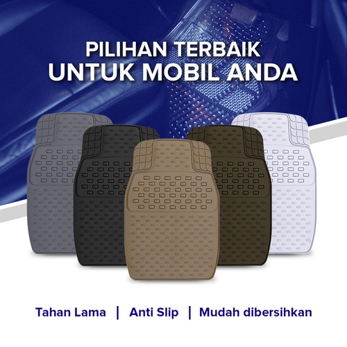 AVATAR Karpet Mobil / Alas Mobil / Keset Mobil - 9333 - 2 Baris 3 Pcs
