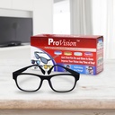 Kaca Mata Pro Vision BH - 013 + Magnet 3 Lensa Biru Kuning Putih