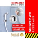 Kenmaster Shower WC Ridder White A.145 Bls / Jet Shower Toilet Bidet / Washer Bidet Cebok / Shower Cebok