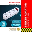 Kenmaster Steker 002K3 Switch On Off Steker Colokan Saklar