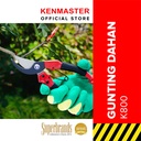 Kenmaster Gunting Dahan Ranting - K800 / Gunting Tanaman / Gunting Taman / Gunting Rumput / Gunting Daun / Gunting Batang Bunga Buah / Pruning Shears / Alat Berkebun