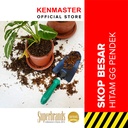 Kenmaster Alat Kebun Skop Besar Gagang Pendek Hijau - Sekop Hijau Plastik / Skop Berkebun / Garden Tool / Sekop Berkebun / Garden Tools / Alat Berkebun
