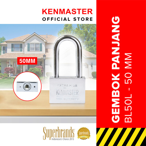 Kenmaster Gembok BL50 Long Gembok Anti Maling Gembok Pagar Kunci Gembok / Gembok Multifungsi