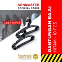 Kenmaster Gantungan Baju /Hanger H05 2 Set - 10 Pcs