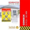 Kenmaster Gembok Master Key 5 Pcs - 50MM Gembok Anti Maling Gembok Pagar Kunci Gembok