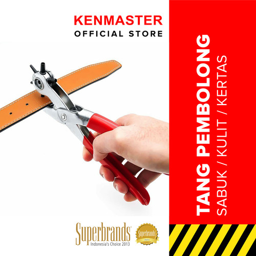 Kenmaster Tang Plong Pembolong / Tang Plong Kulit / Tang Plong Sabuk / Tang Plong Lubang