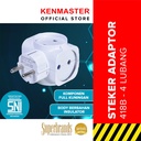 Kenmaster Steker 418B / Colokan Listrik / Colokan Saklar