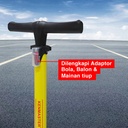 Kenmaster Pompa Sepeda Tabung Kuning KM-5435B NEW - Kuning / Pompa Ban Sepeda / Pompa Balon / Air Pump