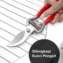 Xander Gunting Dahan Ranting - 8 Inch 4002-032-01 / Gunting Tanaman / Gunting Taman / Gunting Rumput / Gunting Daun / Gunting Batang Bunga Buah / Pruning Shears / Alat Berkebun