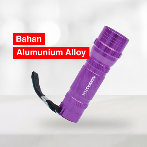 Kenmaster Senter Mini LED ALM+Baterai