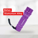 Kenmaster Senter Mini LED ALM+Baterai