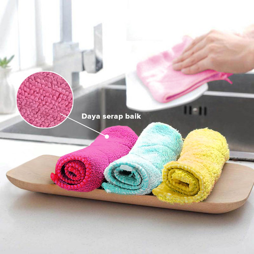 KENT MICROFIBER CLOTH PK-30 ( isi 3 Pcs)