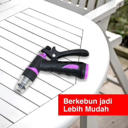 Kenmaster Kepala Semprotan Air Cuci Mobil - JMW-05 / Kepala Semprotan Selang Air / Penyiram Tanaman / Semprotan Tanaman / Semprotan Cuci Mobil Motor / Water Gun Spray / Nozzle Alat Semprotan / Water Jet Spray / Alat Berkebun