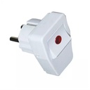 Kenmaster Steker L012K / Colokan Listrik / Colokan Saklar