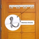 Kenmaster Hanger Plat 4 Gaet JY270 - Hooks Bercabang 2 Besi Gantungan