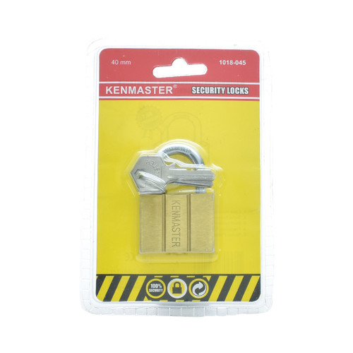 Kenmaster Gembok V140 - 30MM Kuningan Gembok Anti Maling Gembok Pagar Kunci Gembok Kuningan