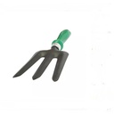 Kenmaster Alat Kebun - Garpu Hitam / Garpu Berkebun / Garden Tool / Garukan Berkebun / Garden Tools / Alat Berkebun Gagang Pendek Hijau