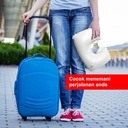 Ghana Bantal Leher Mobil / Batal Leher Tidur / Bantal Leher Tiup / Bantal Leher Portable / Neck Pillow