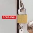 Kenmaster Gembok IRON 32MM Pendek KM115 Gembok Anti Maling Gembok Pagar Kunci Gembok