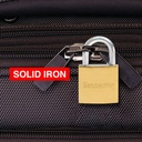 Kenmaster Gembok IRON 20MM - PENDEK KM115 Gembok Anti Maling Gembok Pagar Kunci Gembok