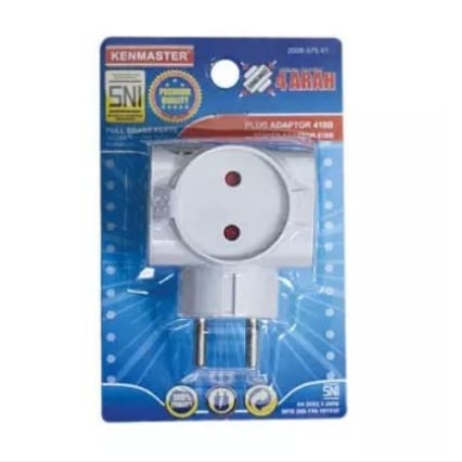Kenmaster Steker 418B / Colokan Listrik / Colokan Saklar