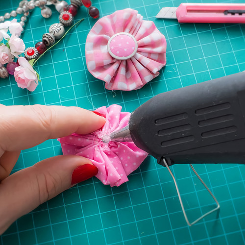 Kenmaster Glue Gun Lem tembak 60 W + 12 Pcs Lem Stick Besar