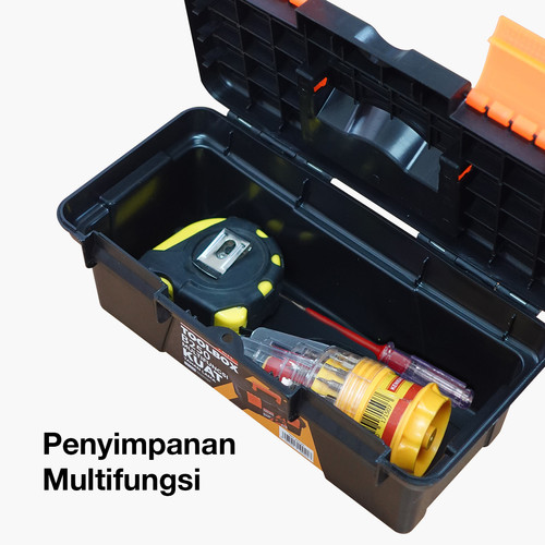 Kenmaster Tool Box Plastik B250 / Tool Box Mini / Toolbox Mini / Toolbox Plastik / Tempat Penyimpanan Perkakas / Tempat Penyimpanan Multifungsi - Kotak Perkakas - Kotak Serbaguna - Kotak Peralatan