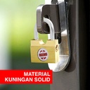 Kenmaster Gembok Samping 25 MM Gembok Anti Maling Gembok Pagar Kunci Gembok Multifungsi
