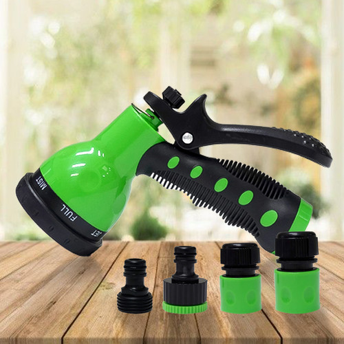 Kenmaster Kepala Semprotan Air - 7 Posisi KM216 / Kepala Semprotan Selang Air / Penyiram Tanaman / Semprotan Tanaman / Semprotan Cuci Mobil Motor / Water Gun Spray / Nozzle Alat Semprotan / Water Jet Spray / Alat Berkebun